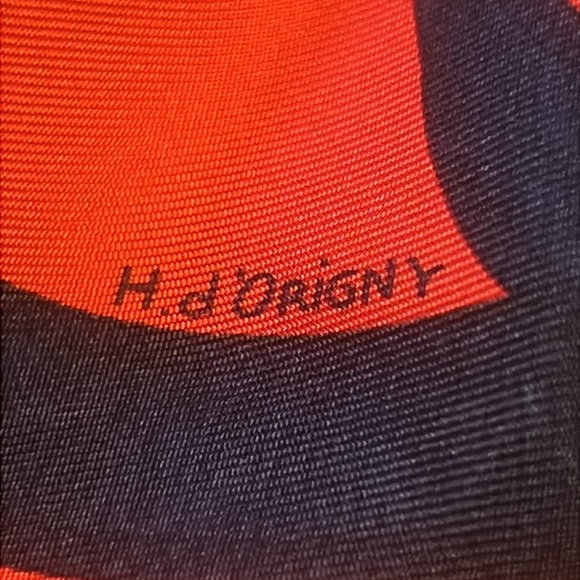 Hermes Paris Eperon D'or by Henri d' Origny Silk Scarf  35X35 - Picture 10 of 10